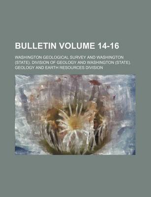 Book cover for Bulletin Volume 14-16