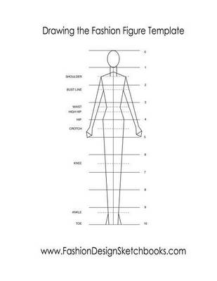 Book cover for Drawing the Fashion Figure Template