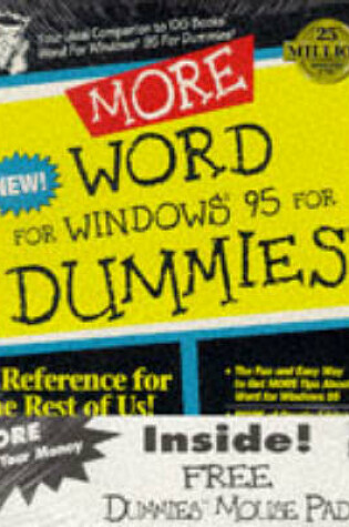 Cover of More Word for Windows 95 For Dummies