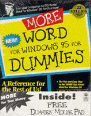 Book cover for More Word for Windows 95 For Dummies