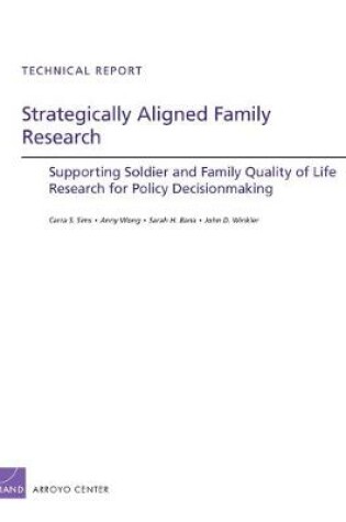 Cover of Strategically Aligned Family Research