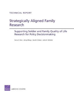 Book cover for Strategically Aligned Family Research