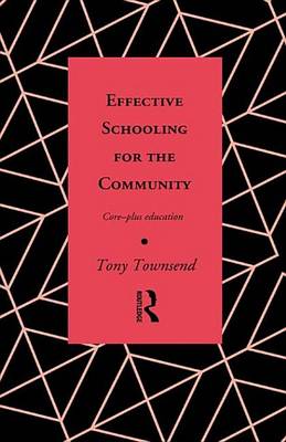 Cover of Effective Schooling for the Community