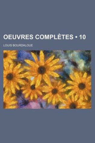 Cover of Oeuvres Completes (10)