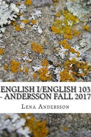 Cover of English I - Andersson Fall 2017