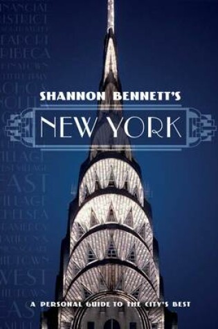 Cover of Shannon Bennett's New York