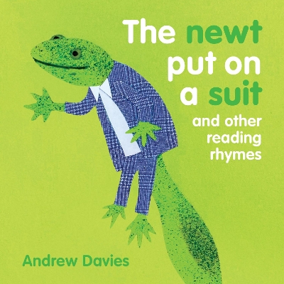 Book cover for The Newt Put on a Suit