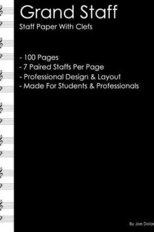 Cover of Grand Staff - Staff Paper with Clefs