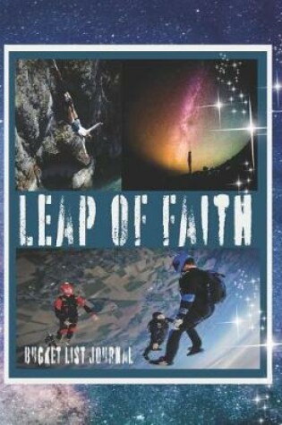 Cover of Leap of Faith Bucket List Journal
