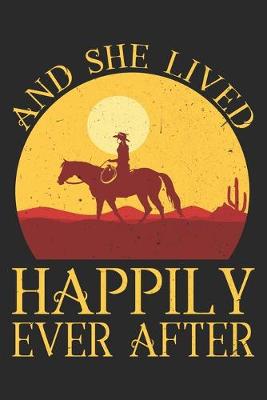 Book cover for And She Lived Happily