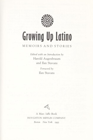 Cover of Growing up Latino
