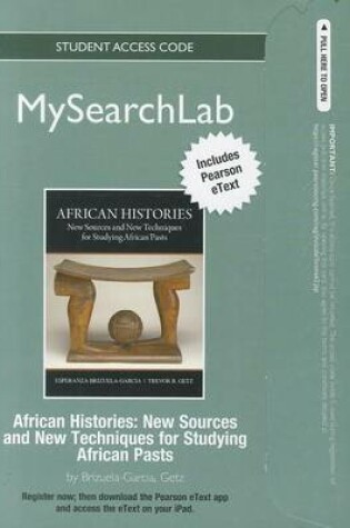 Cover of MySearchLab with Pearson eText -- Standalone Access Card -- for African Histories