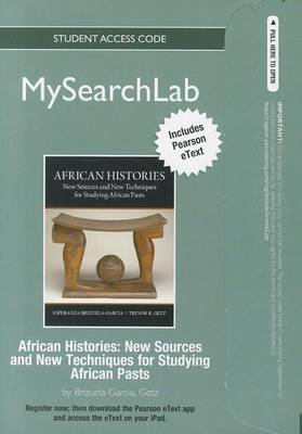 Book cover for MySearchLab with Pearson eText -- Standalone Access Card -- for African Histories