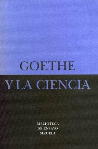 Cover of Goethe y La Ciencia