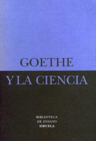 Book cover for Goethe y La Ciencia