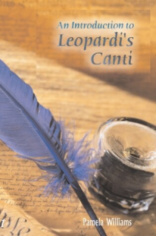 Cover of An Introduction to Leopardi's "Canti"