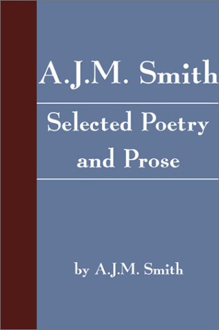 Book cover for A.J.M. Smith