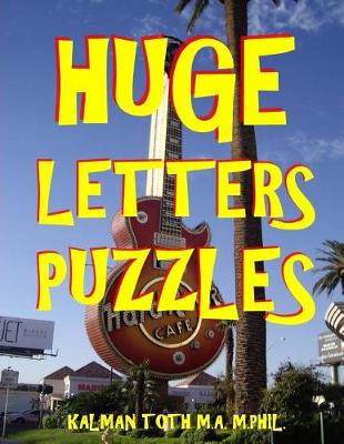 Book cover for Huge Letters Puzzles