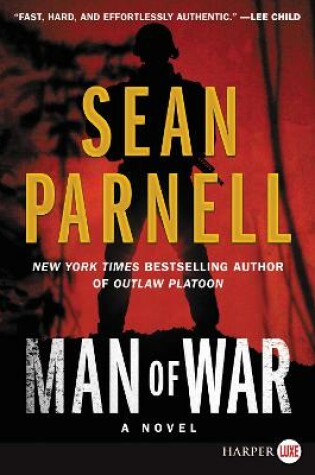 Cover of Man Of War [Large Print]