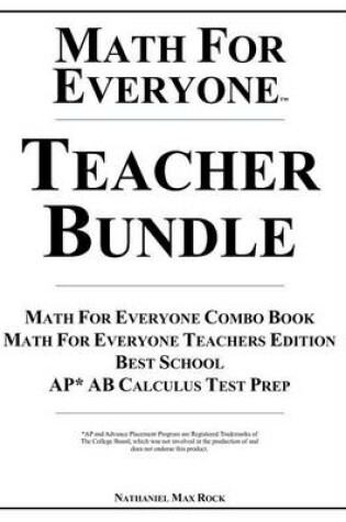 Cover of Math for Everyone Teacher Bundle Hardcover