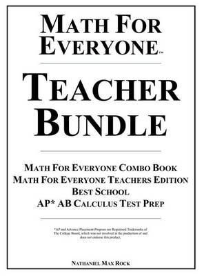 Book cover for Math for Everyone Teacher Bundle Hardcover