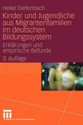 Cover of Kinder und Jugendliche aus Migrantenfamilien im deutschen Bildungssystem