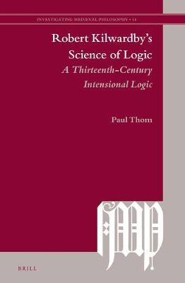 Cover of Robert Kilwardby's Science of Logic