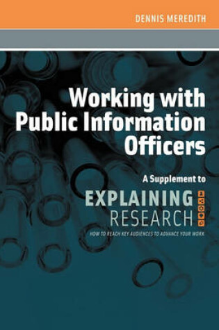 Cover of Working with Public Information Officers