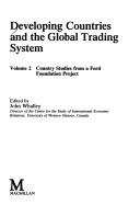 Book cover for Developing Countries and the Global Trading System