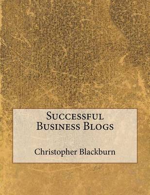Book cover for Successful Business Blogs