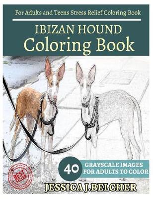 Book cover for Ibizan Hound Coloring Books