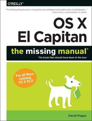 Book cover for OS X El Capitan: The Missing Manual