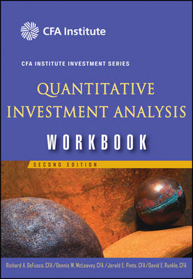 Cover of Quantitative Investment Analysis Workbook