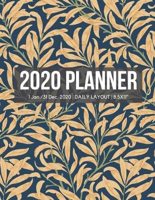 Book cover for 2020 Floral Daily Planner