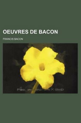 Cover of Oeuvres de Bacon