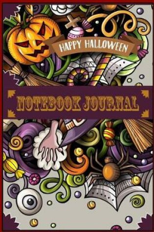 Cover of Happy Halloween Notebook Journal