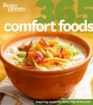 Book cover for Better Homes and Gardens 365 Comfort Foods