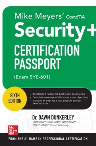 Cover of Mike Meyers' CompTIA Security+ Certification Passport, Sixth Edition (Exam SY0-601)