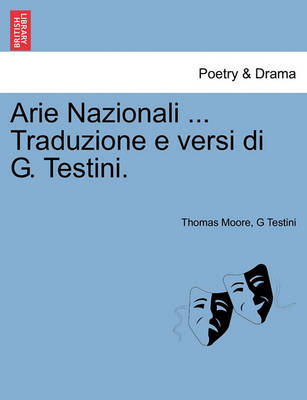 Book cover for Arie Nazionali ... Traduzione E Versi Di G. Testini.