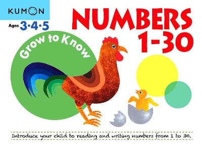 Book cover for Grow-To-Know: Numbers 1-30