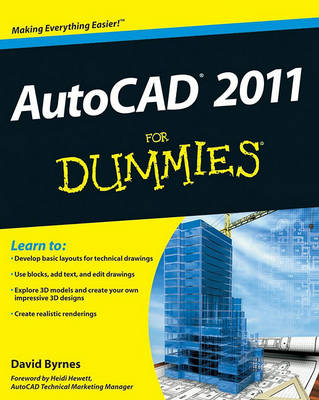 Book cover for AutoCAD 2011 For Dummies