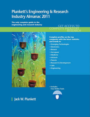 Book cover for Plunkett's Engineering & Research Industry Almanac 2011