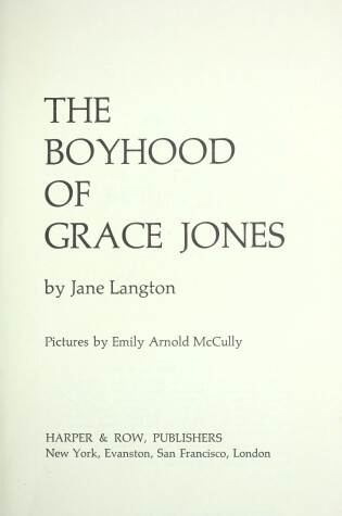Cover of The Boyhood of Grace Jones