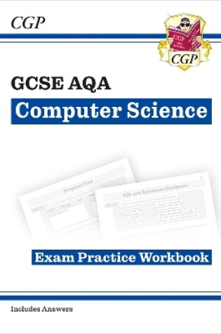 Cover of New GCSE Computer Science AQA Exam Practice Workbook includes answers