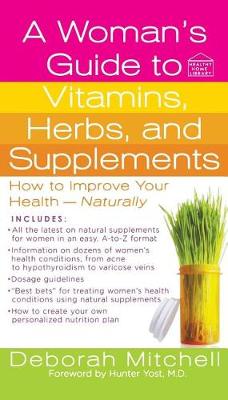 Book cover for A Woman's Guide to Vitamins, Herbs, and Supplements
