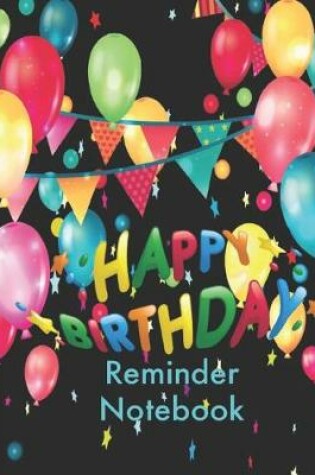 Cover of Happy Birthday Reminder Book