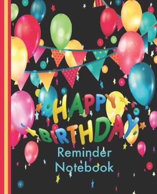 Book cover for Happy Birthday Reminder Book