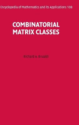 Book cover for Combinatorial Matrix Classes