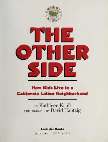Book cover for Krull Kathleen : Mexican-American Community in..(HB)