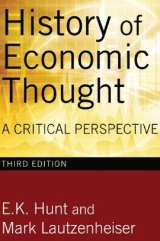 Cover of History of Economic Thought